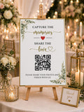 Wedding Photo Sharing Sign | Editable Template | Digital Download